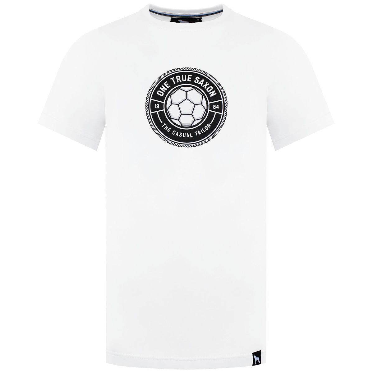 One True Saxon Baller Mens White T-Shirt