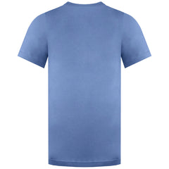 One True Saxon Paisley Mens Blue T-Shirt