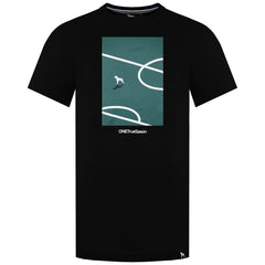 One True Saxon Turf Mens Black T-Shirt