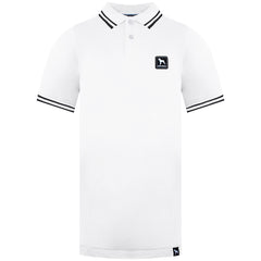 One True Saxon Dexon Mens White Polo Shirt