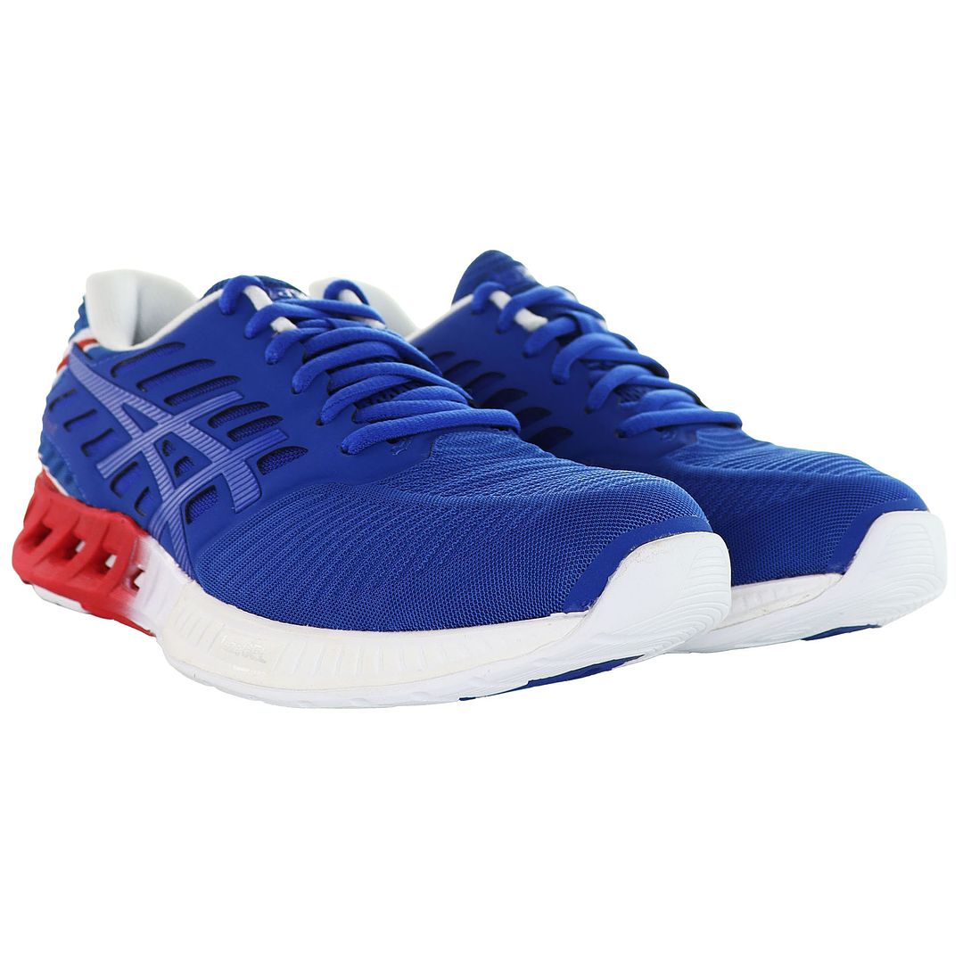 Asics FuzeX Country Pack Mens Blue Trainers