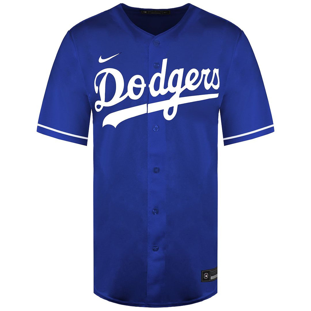 Nike MLB Los Angeles Dodgers Official Replica Mens Blue Alternate Jersey