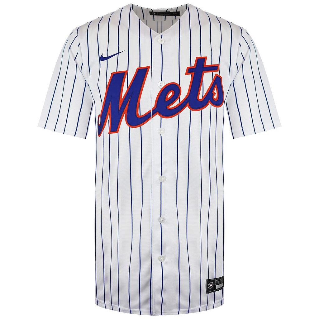 Nike MLB New York Mets Official Replica Mens White Home Jersey