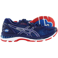 Asics Gel-Nimbus 20 Mens Blue Running Trainers