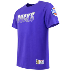 Mitchell & Ness NBA Milwaukee Bucks Origins Mens Blue T-Shirt