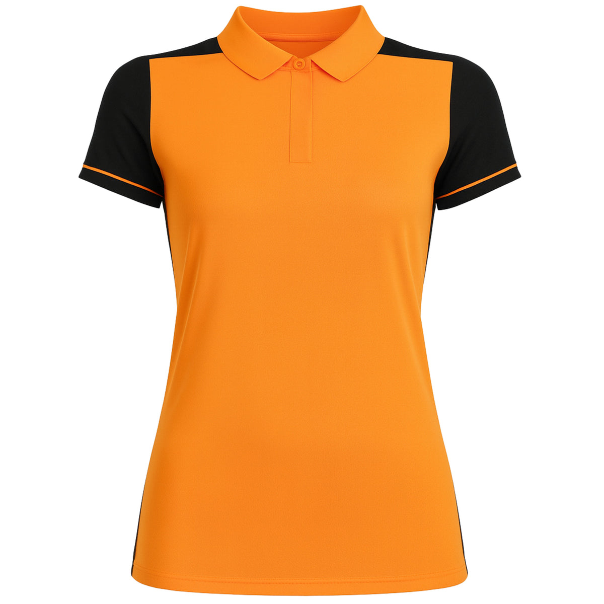 Castore McLaren F1 Team Womens Orange Polo Shirt