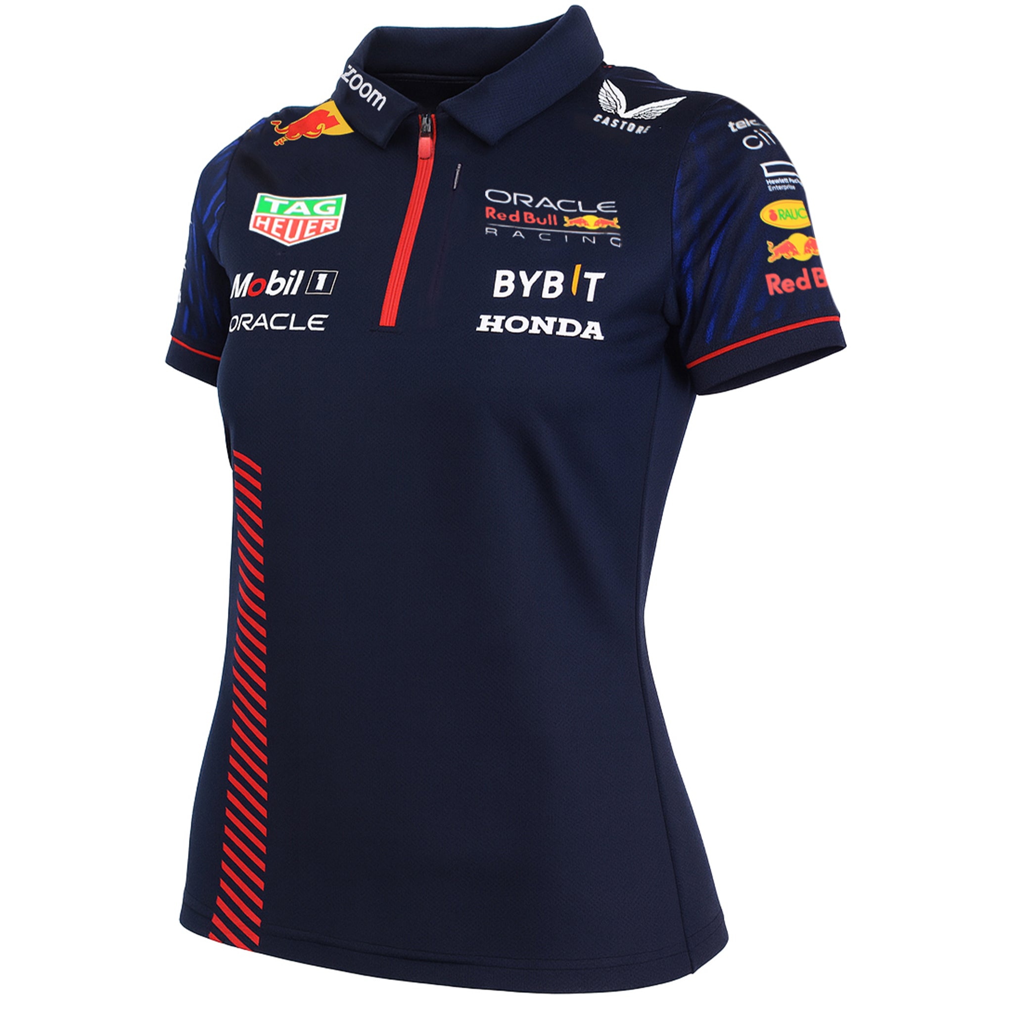 Castore Red Bull Racing F1 Team Formula Womens Navy Polo Shirt