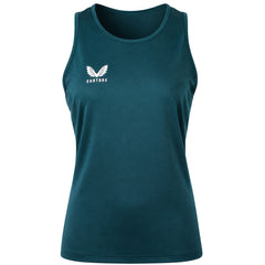 Castore Training Singlet Womens Dark Green Vest