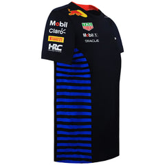 Red Bull Racing Official Teamline Set Up Womens Navy T-Shirt