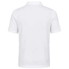 Castore Logo Kids White Polo Shirt