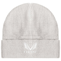 Castore Logo Stock Kids Light Grey Beanie