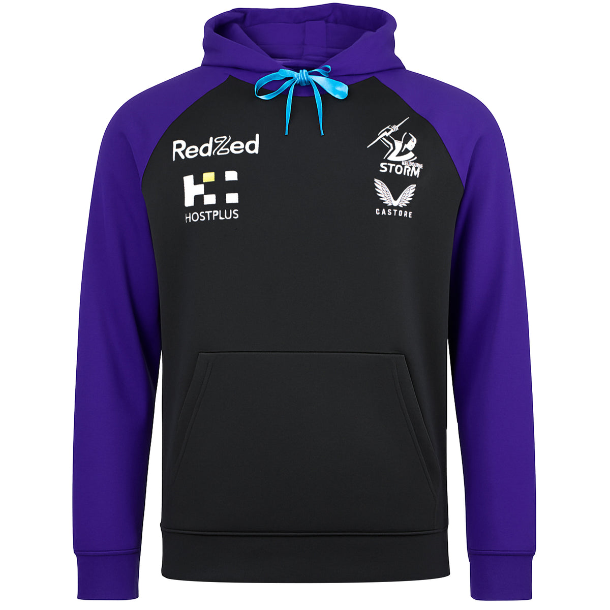 Castore Melbourne Storm Mens Black Training Hoodie