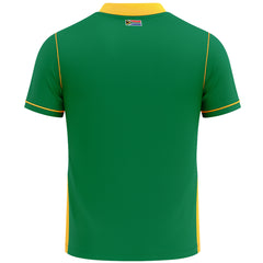 Castore South Africa Mens Green Cricket Polo Shirt