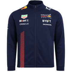 Castore Oracle Red Bull Racing Mens Navy Softshell Jacket