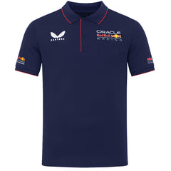 Castore Red Bull Racing Factory Mens Navy Polo Shirt