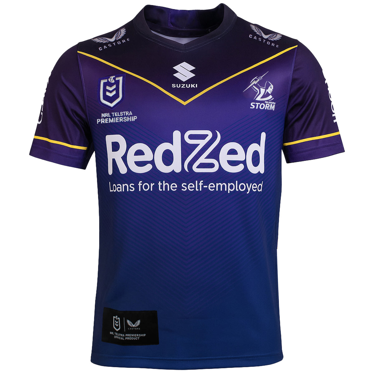 Castore Melbourne Storm Mens Purple Replica Home Jersey