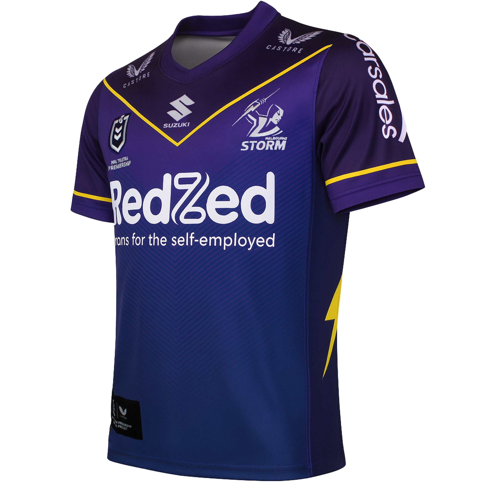 Castore Melbourne Storm Mens Purple Replica Home Jersey