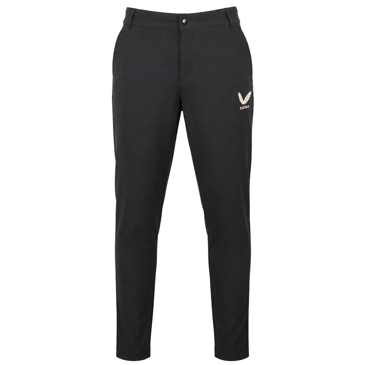 Castore Logo Mens Black Golf Trousers
