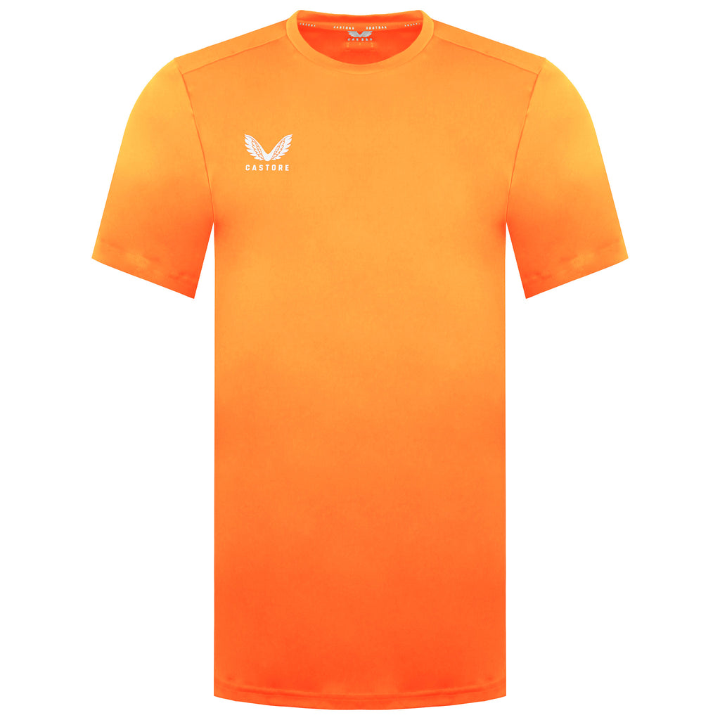 Castore Logo Mens Orange Training T-Shirt