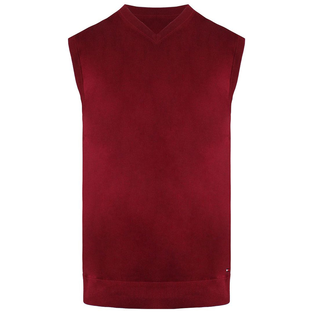 Tommy Hilfiger Golf Preston Mens Dark Red Vest