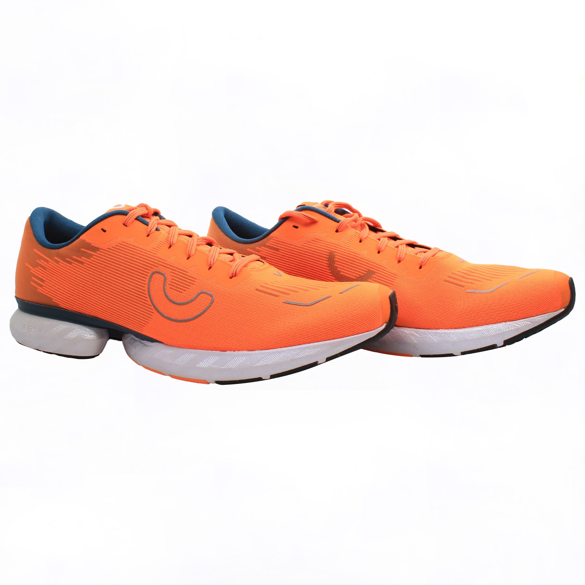 True Motion U-TECH Solo Orange Mens Running Shoes NO BOX