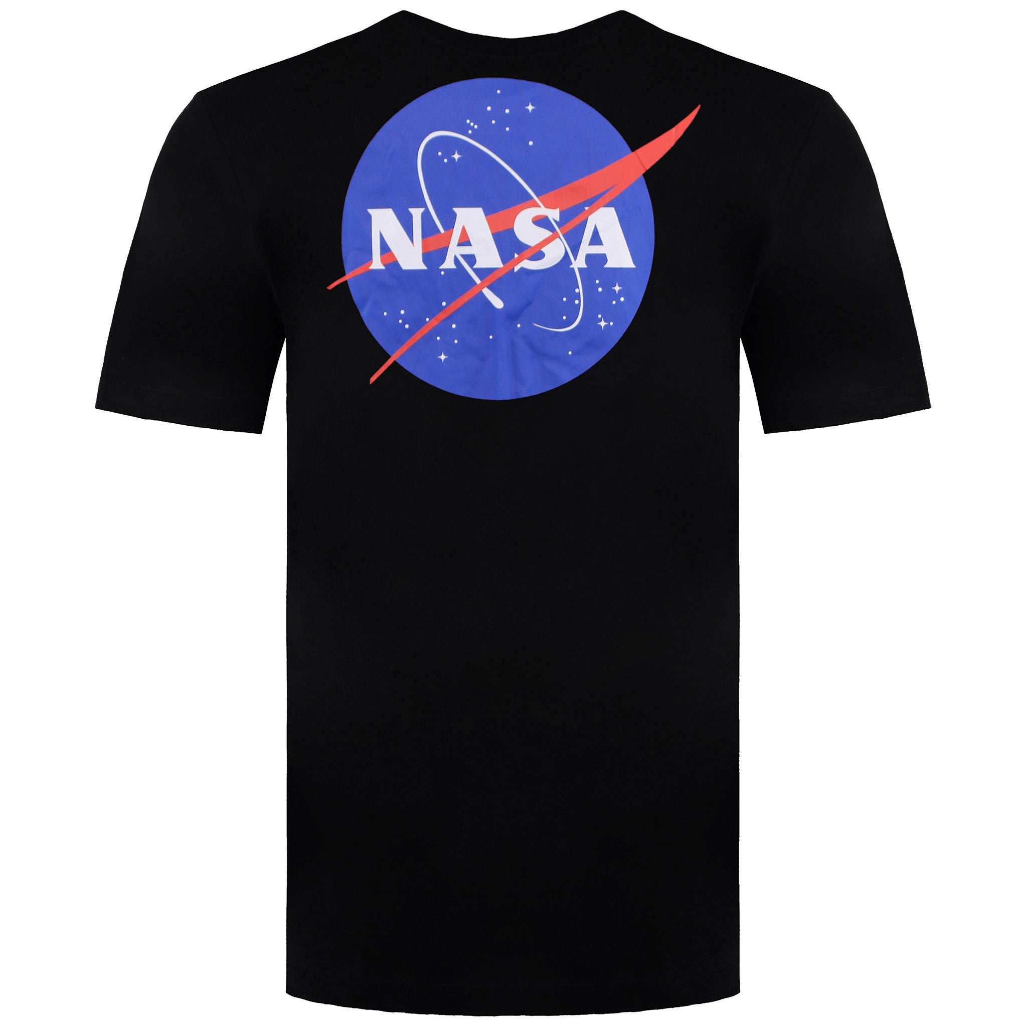 NASA Core Logo Mens Black T-Shirt