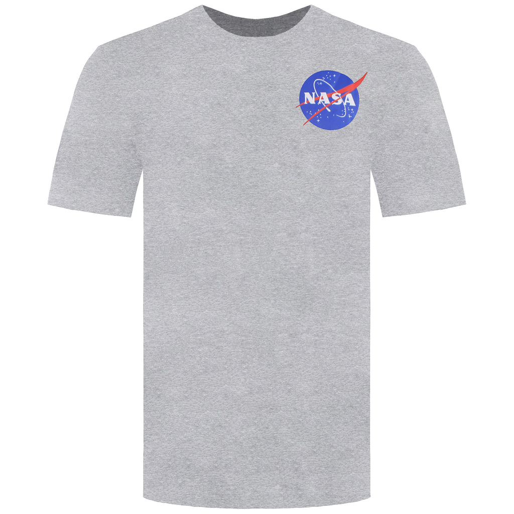 NASA Core Logo Mens Grey T-Shirt