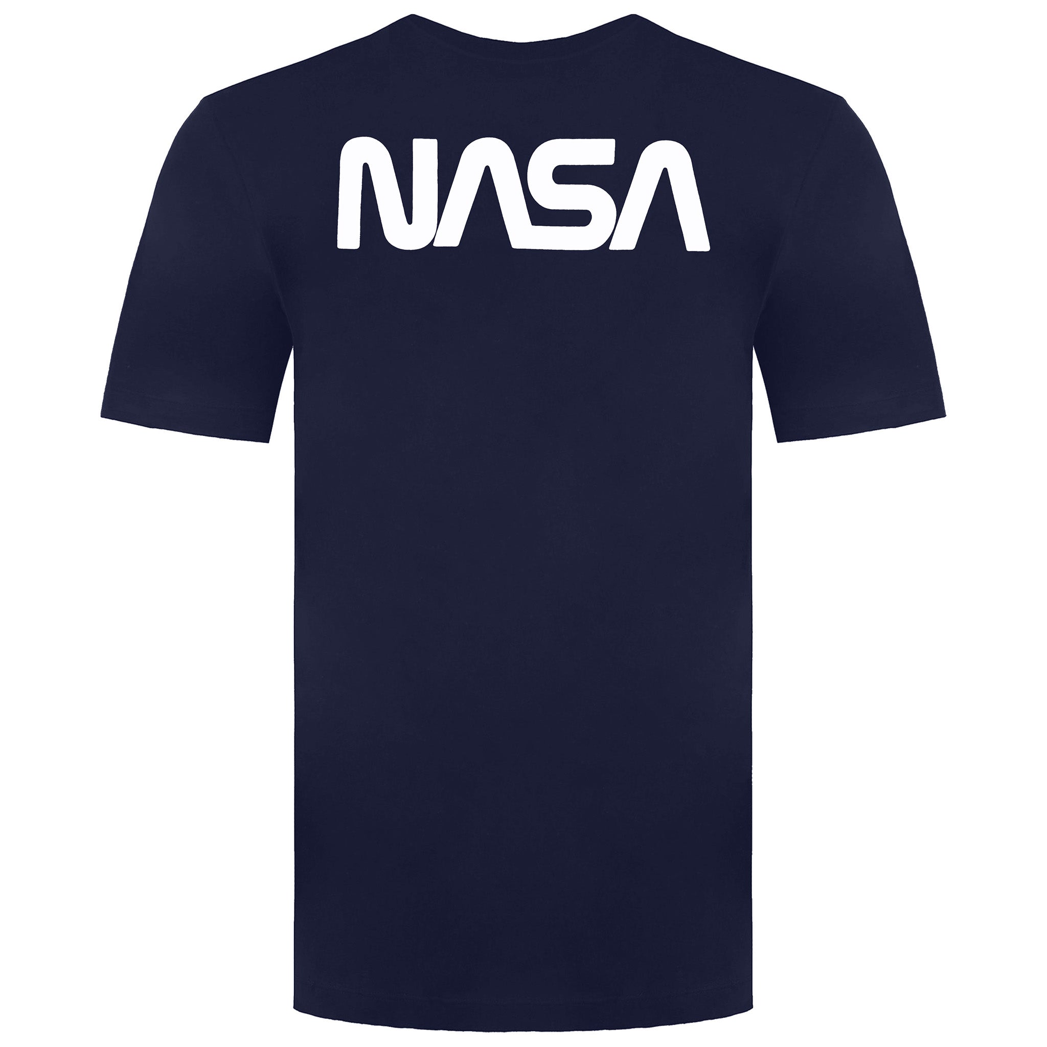 NASA Circle Logo Mens Navy T-Shirt