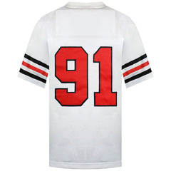 Mitchell & Ness NBA Chicago Bulls 91 Rodman Mens Audible Jersey
