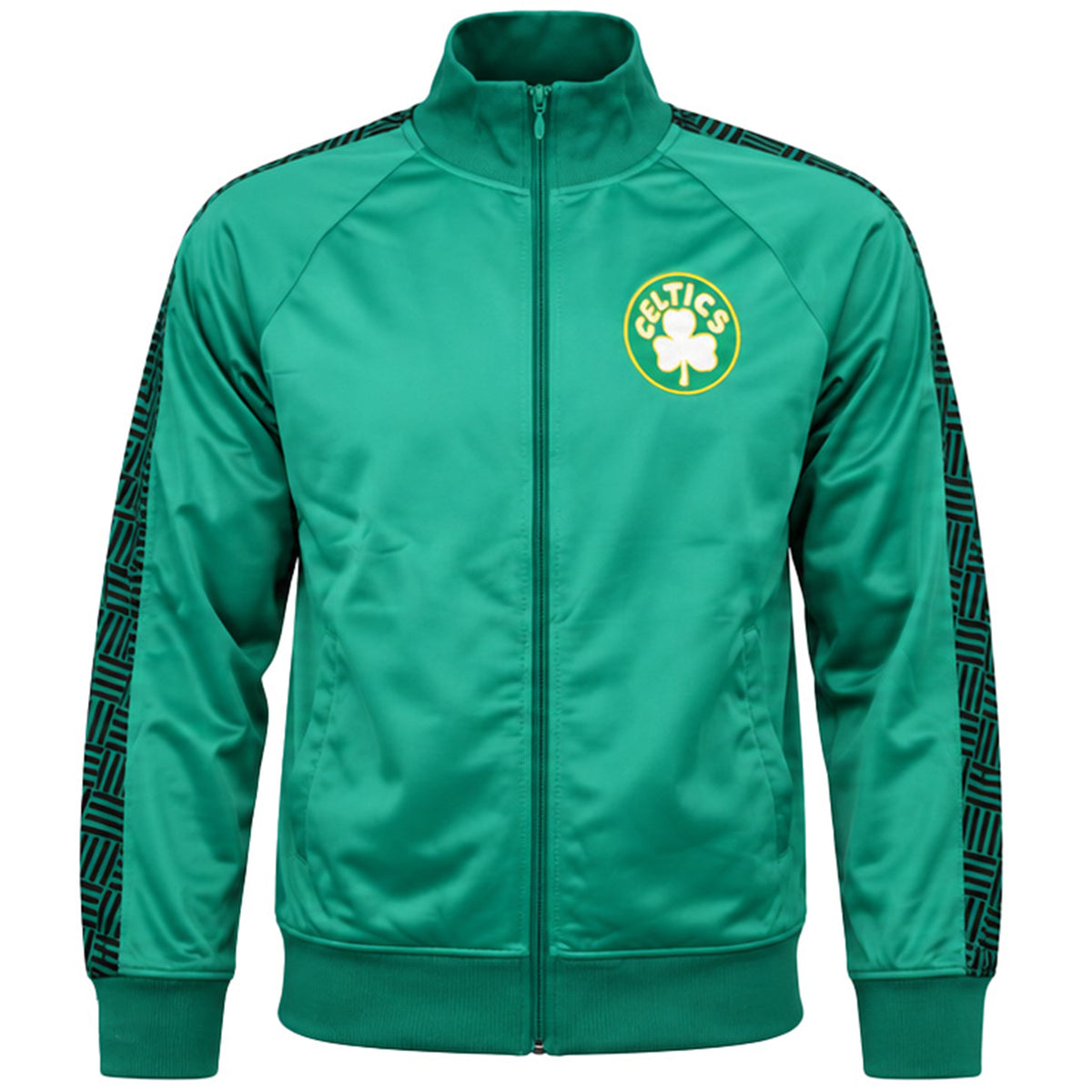 Mitchell & Ness NBA Boston Celtics Mens Green Track Jacket