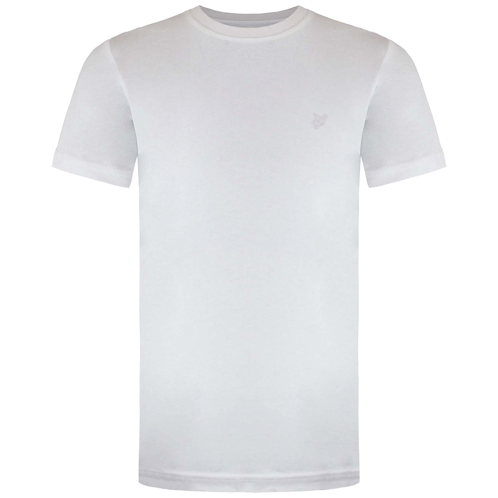 Lyle & Scott Tonal Eagle Mens White T-Shirt