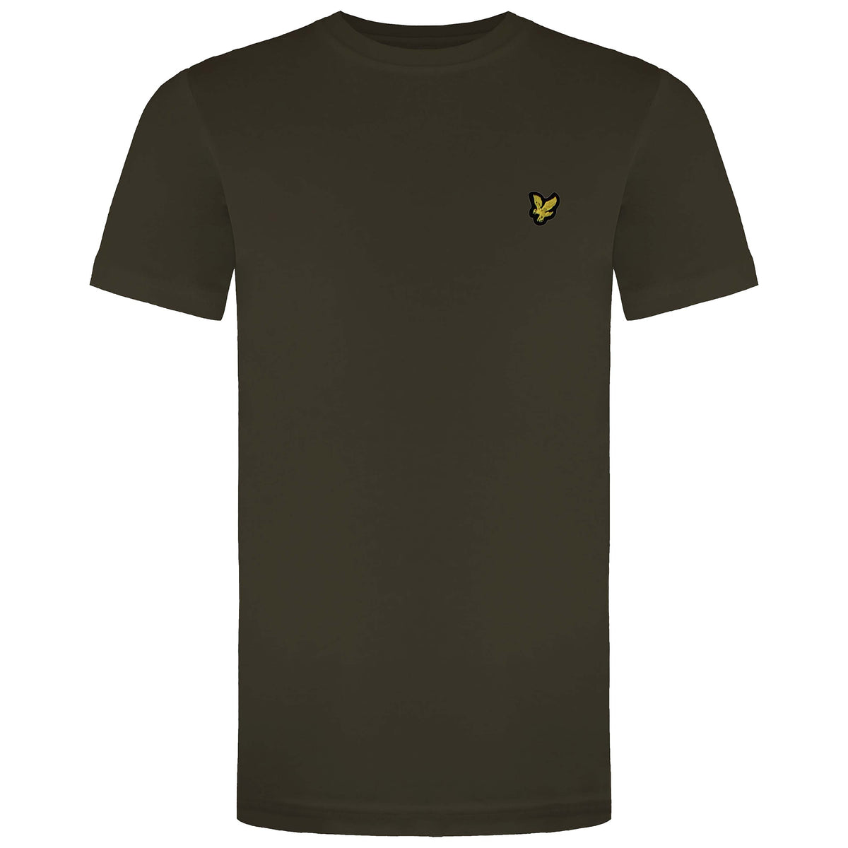 Lyle & Scott Plain Mens Olive Green T-Shirt