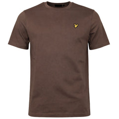 Lyle & Scott Plain Mens Brown T-Shirt