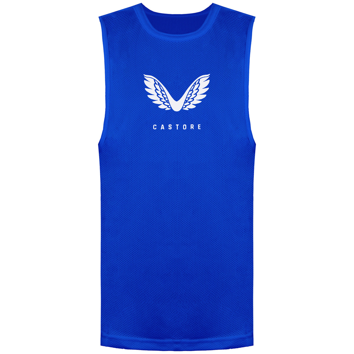 Castore Logo Kids Blue Training Vest