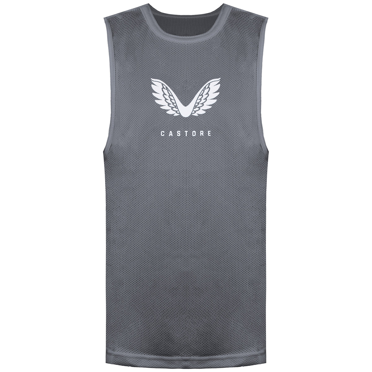 Castore Logo Kids Grey Training Vest