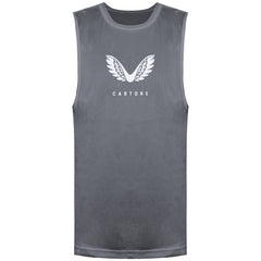 Castore Logo Kids Grey Training Vest