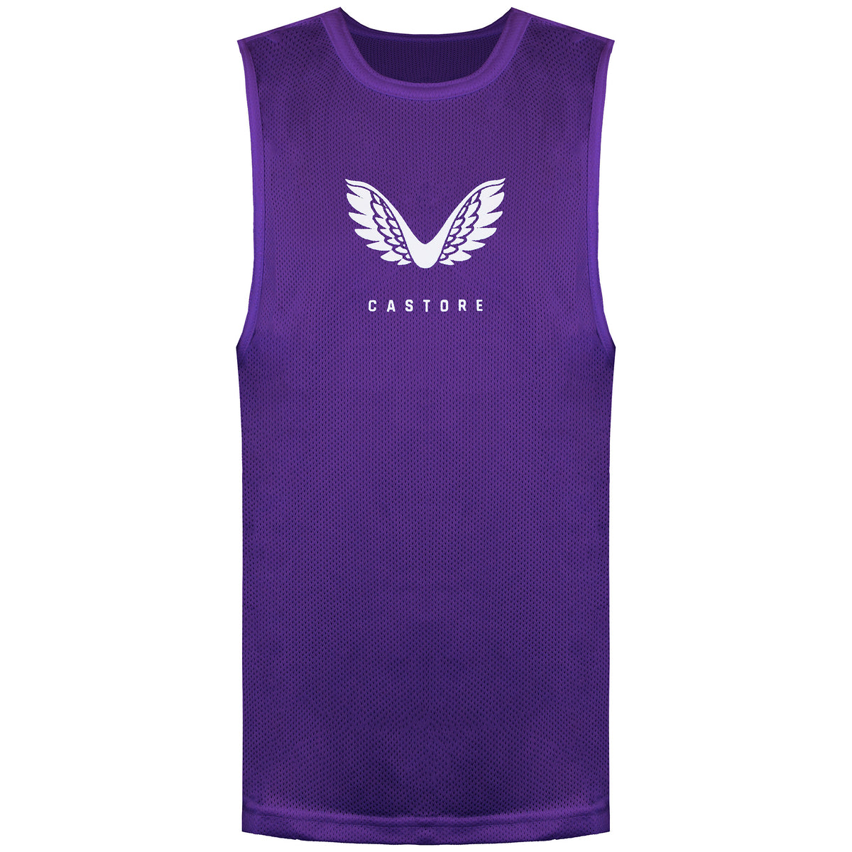 Castore Logo Kids Purple Training Vest