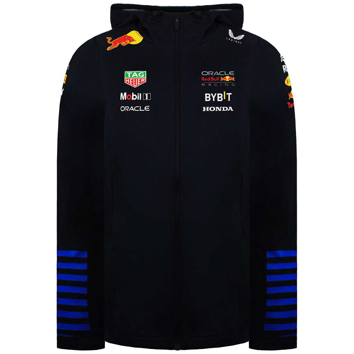 Red Bull Racing F1 Team 2024 Unisex Navy Rain Jacket