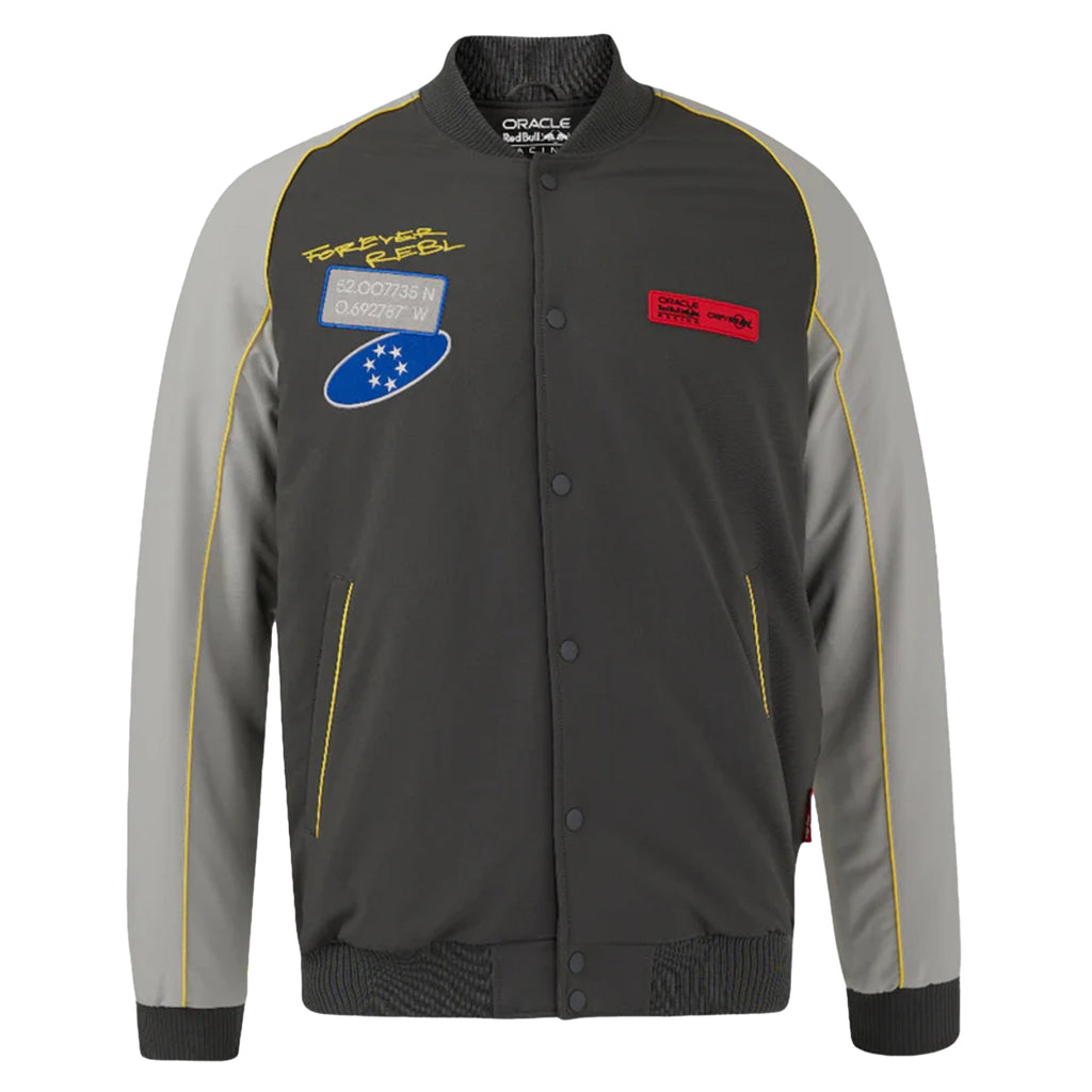 Red Bull Racing F1 20th Anniversary Unisex Grey Bomber Jacket