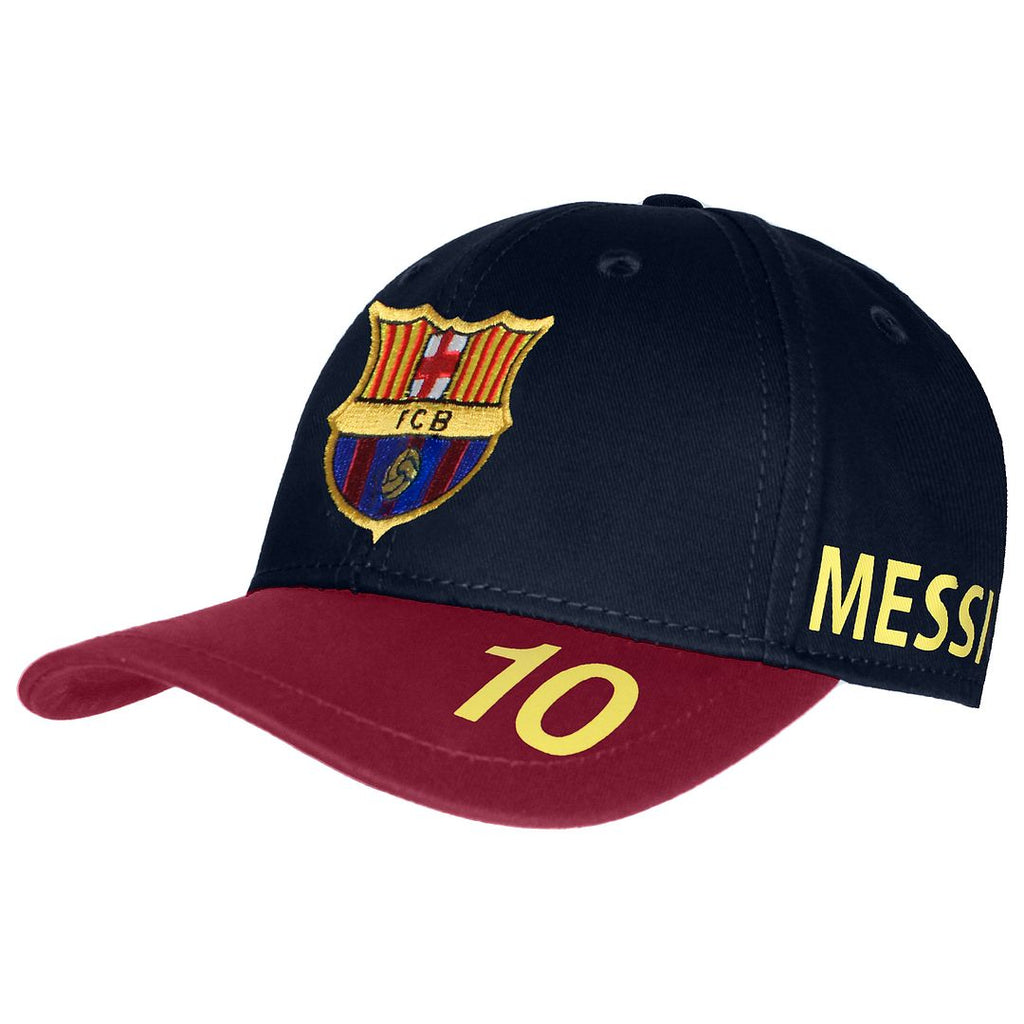 FC Barcelona 10 Messi Kids Navy Cap