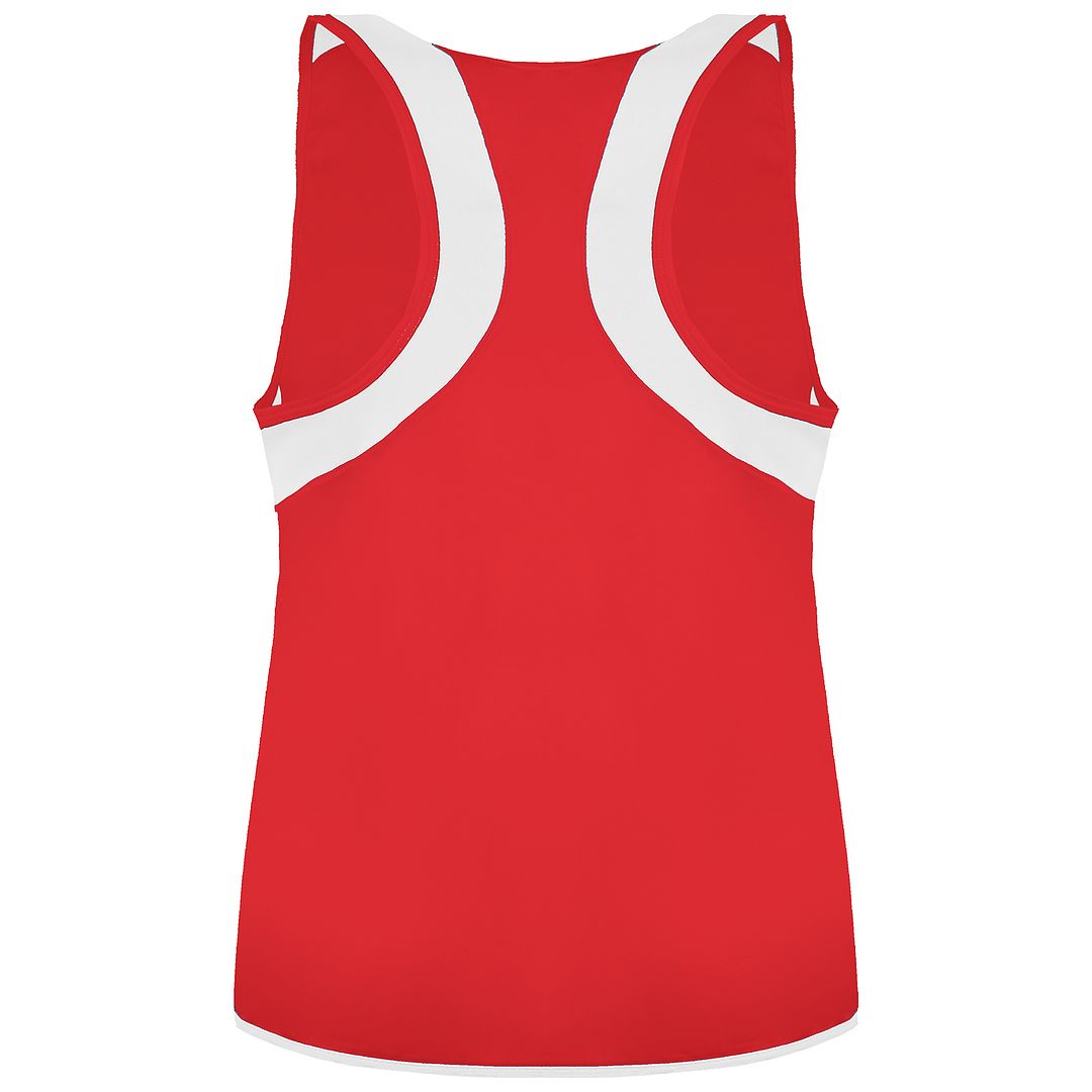 Mizuno Team Authentic Kids Red/White Singlet Vest