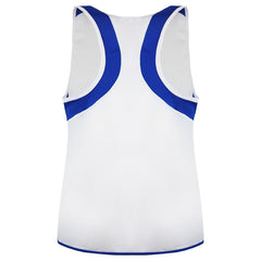 Mizuno Team Authentic Kids White/Blue Singlet Vest