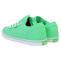 Vans Atwood Low Top Womens Green Plimsolls