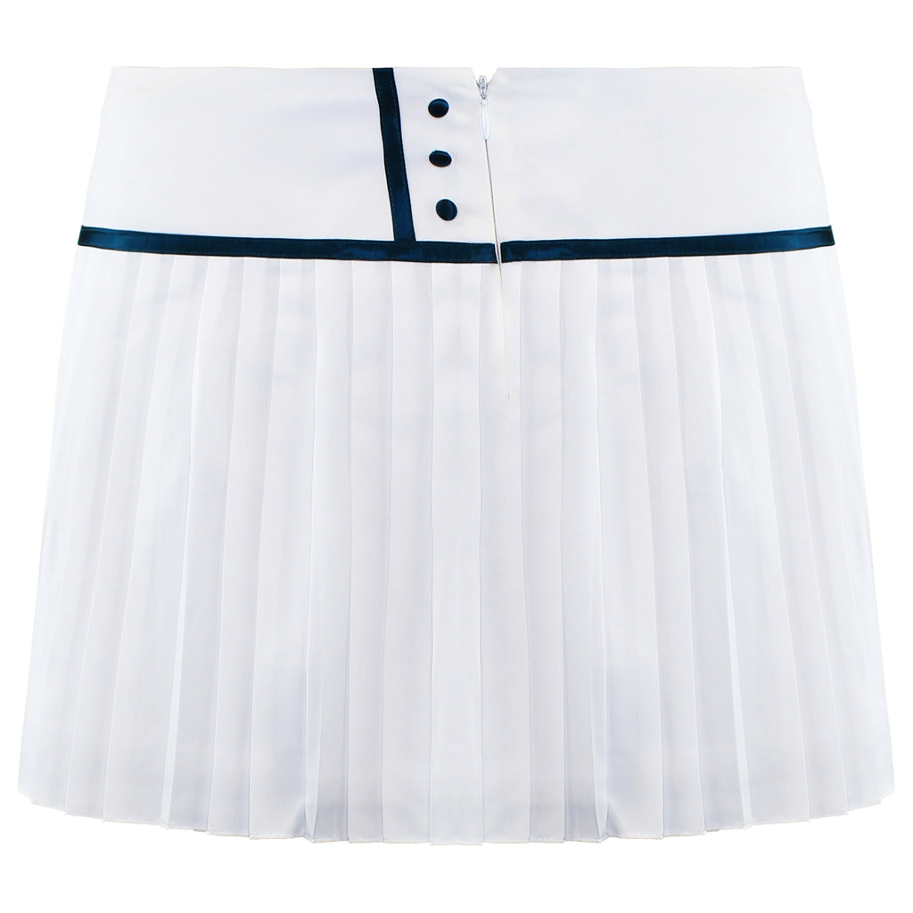 Fila Pleated Womens White Tennis Skirt