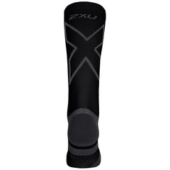 2XU Light Cushion Full Mens Black/Titanium Socks