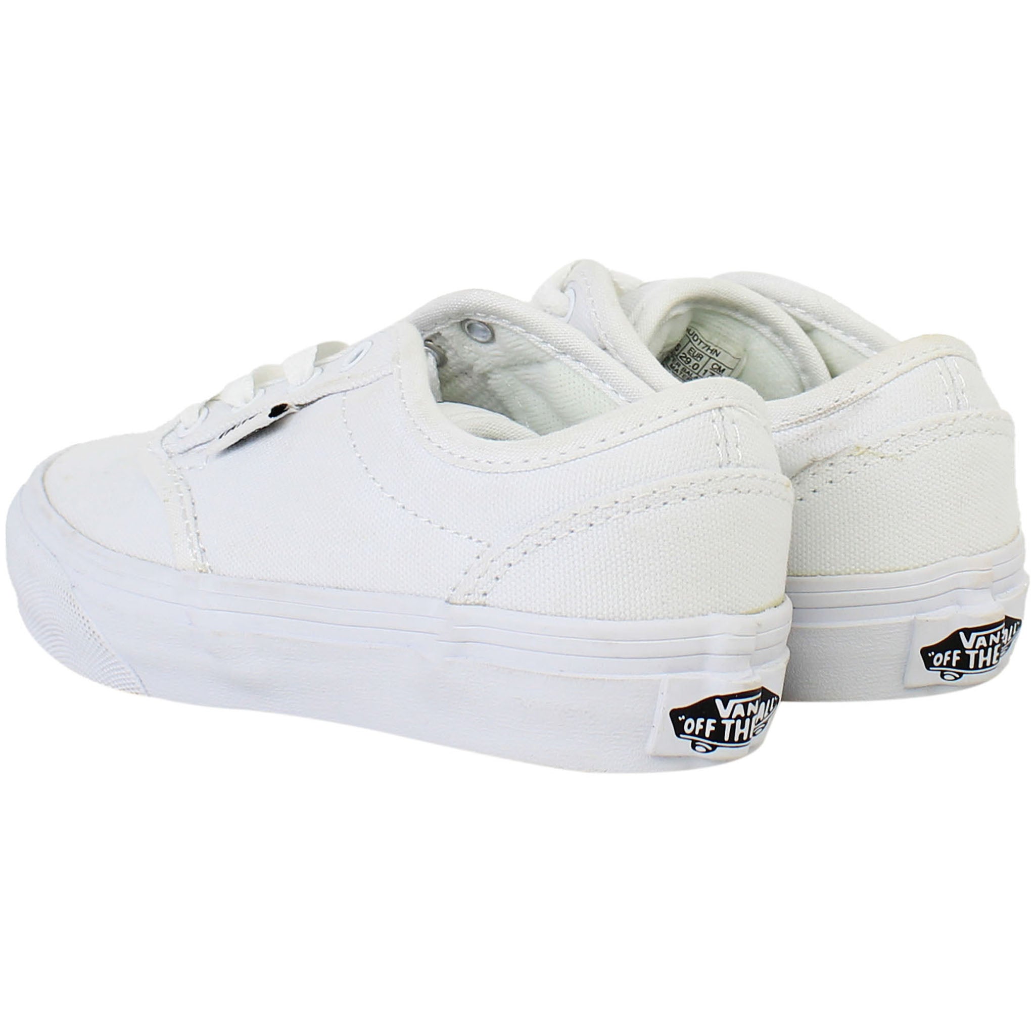 Vans Atwood Kids White Plimsolls