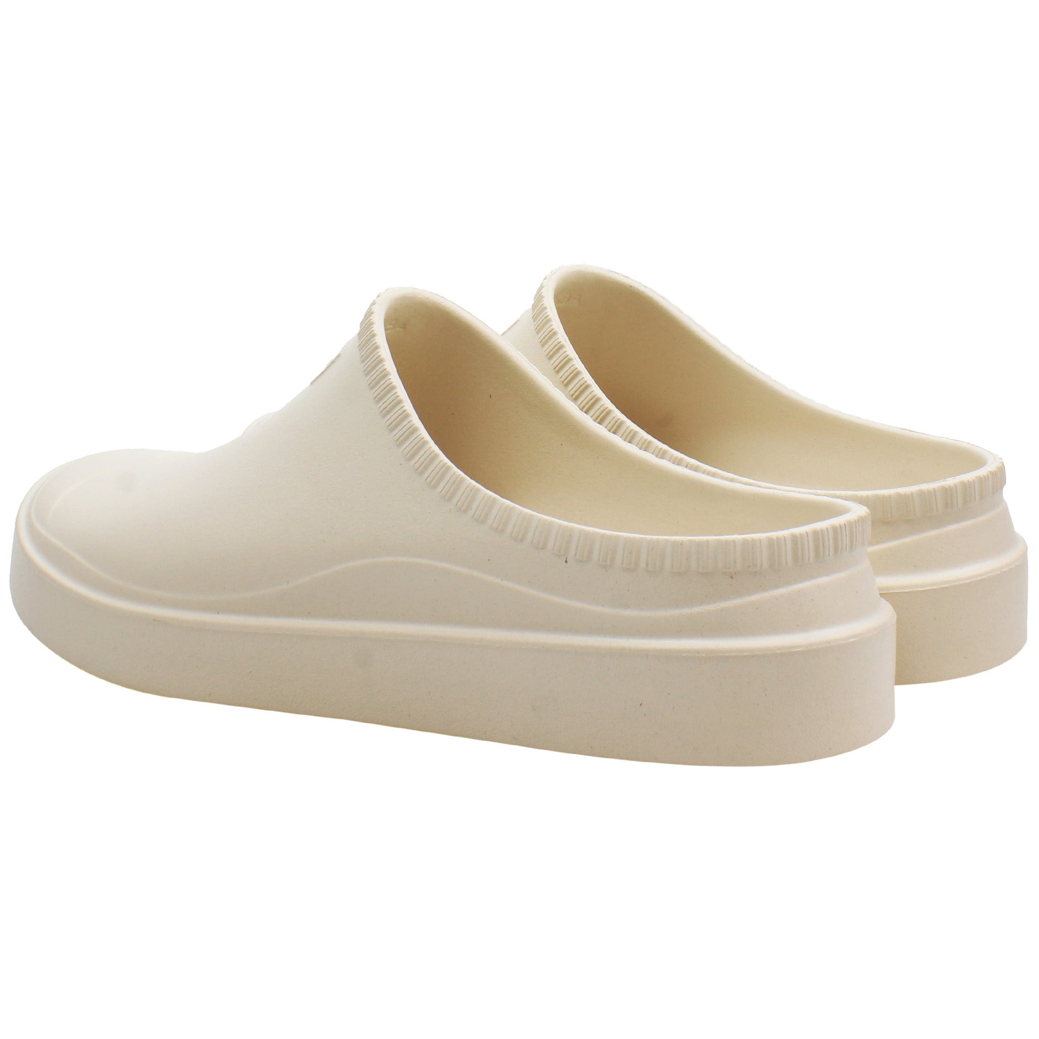 Hunter In/Out Bloom Algae Unisex White Clogs