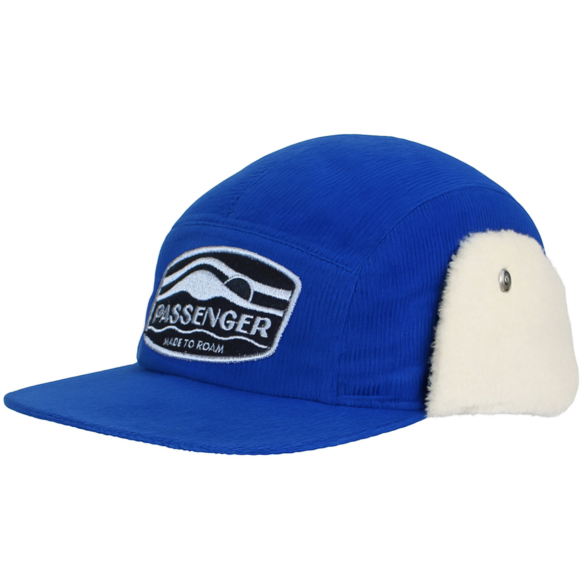 Passenger Twill Daytime Sherpa Lined Blue Hat