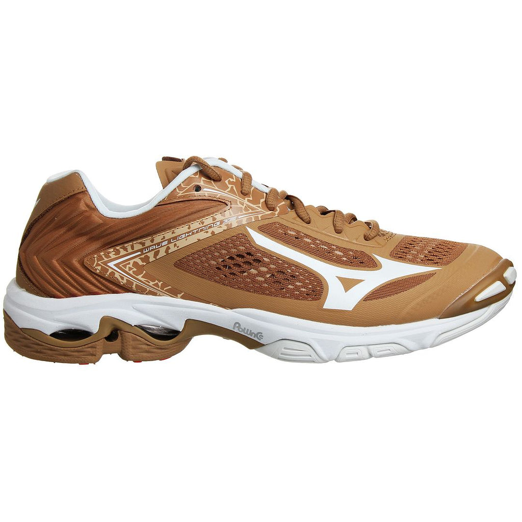 Mizuno Wave Lightning Z5 Mens Brown Volleyball Shoes