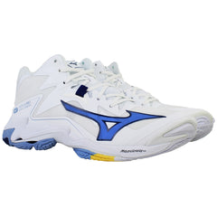 Mizuno Wave Lightning Z8 Mid Mens White Volleyball Shoes